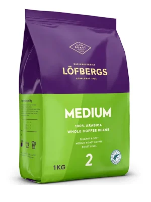 Lofbergs Medium Roast, 1 кг